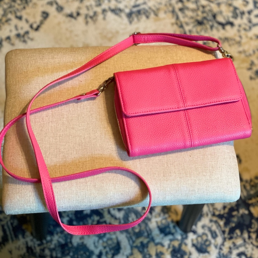 NWOT Hot Pink Jewell by Thirty-One bag